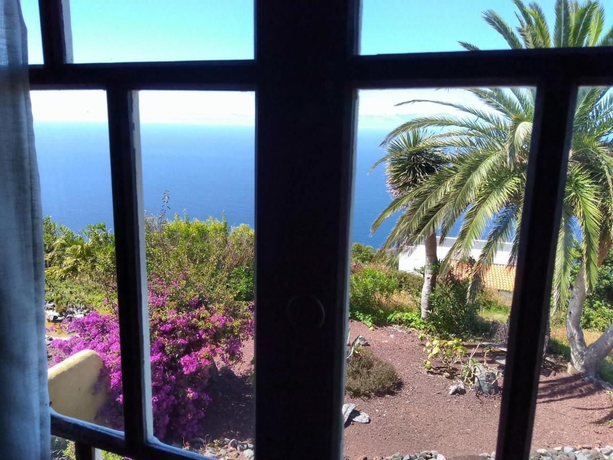 Casa Gloria, Garafia, Impresionante Vista al Mar Villa Esterno foto